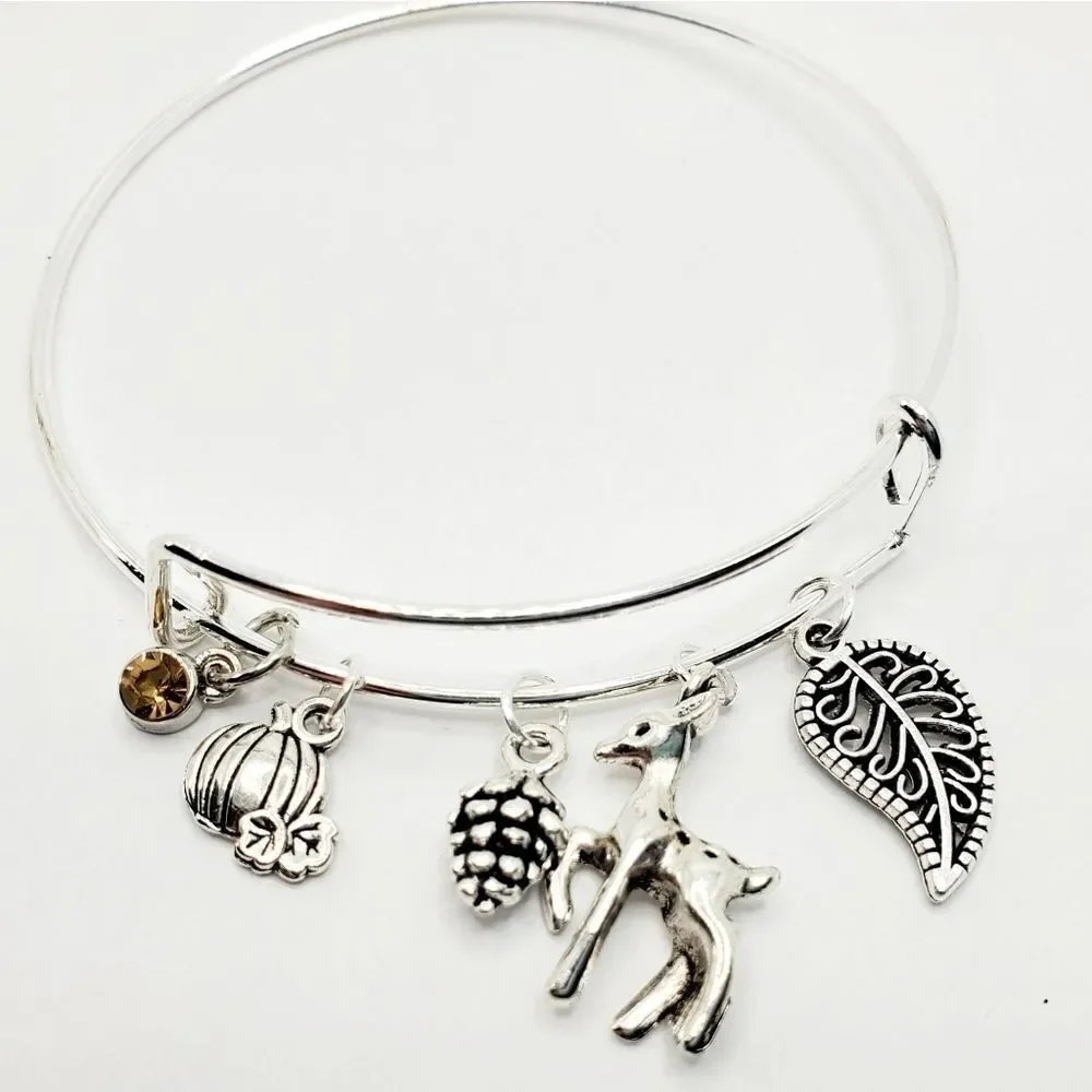 Fall Favorites Adjustable Bangle Bracelets